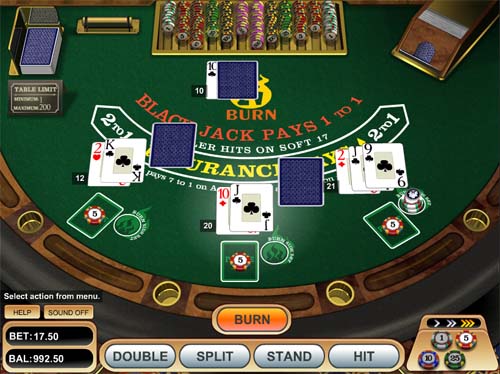 21 Burn Blackjack