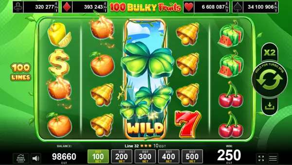 100 Bulky Fruits