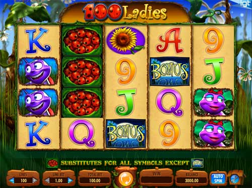 100 Ladies spelautomat
