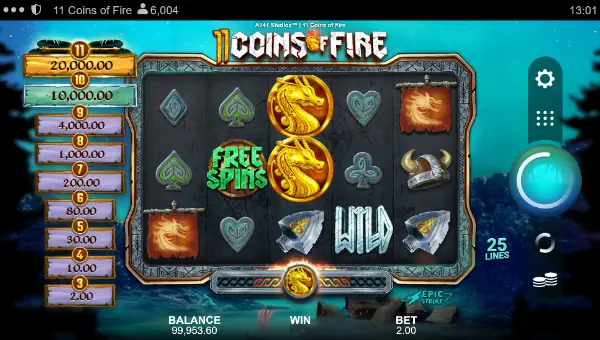 11 Coins of Fire