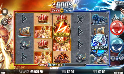 2 Gods Zeus vs Thor