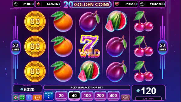 20 Golden Coins