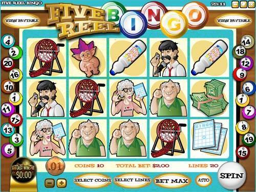 5 Reel Bingo spelautomat
