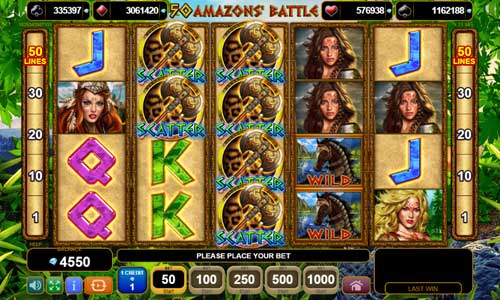50 Amazons Battle