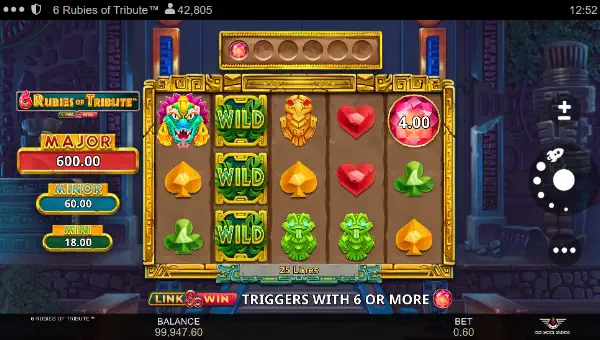 6 Rubies of Tribute