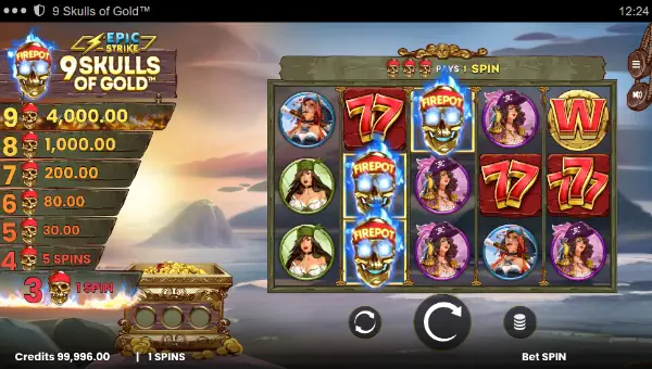 9 Skulls of Gold