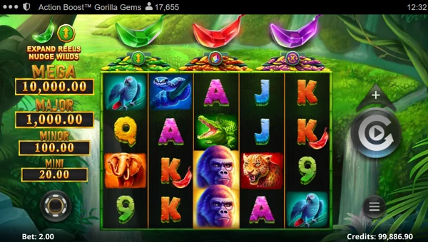 Action Boost Gorilla Gems