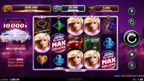Agent Jane Blonde Max Volume