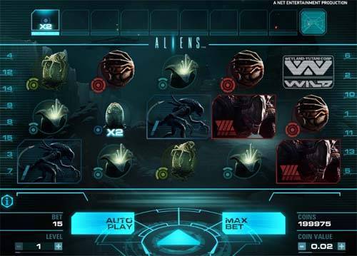 Aliens spelautomat