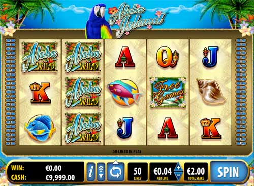 Aloha Island spelautomat