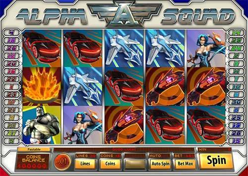 Alpha Squad spelautomat