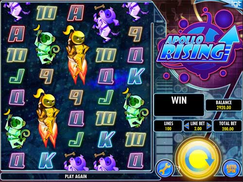 Apollo Rising spelautomat