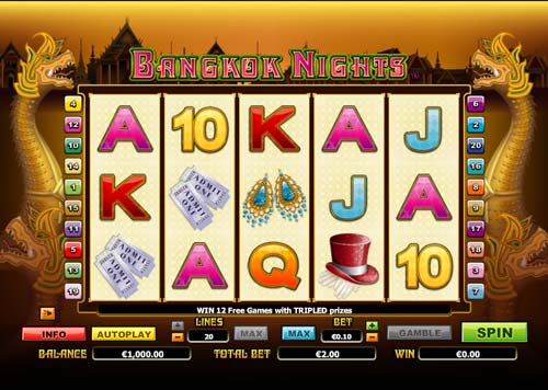 Bangkok Nights spelautomat