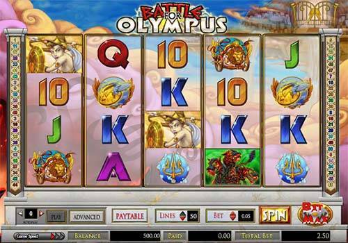 Battle For Olympus spelautomat