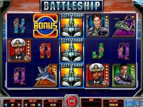 Battleship spelautomat
