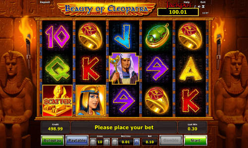 Beauty of Cleopatra spelautomat