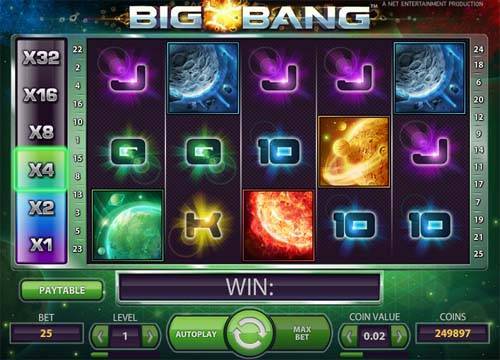 Big Bang spelautomat