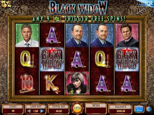 Black Widow spelautomat
