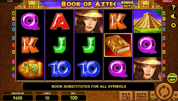 Book of Aztec Bonus Buy