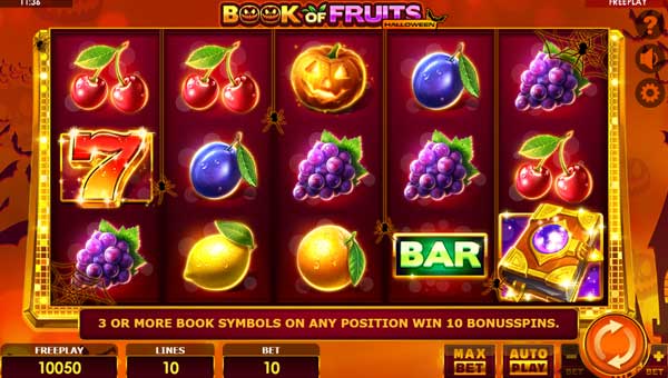 Book of Fruits Halloween