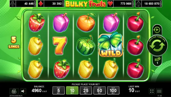 Bulky Fruits