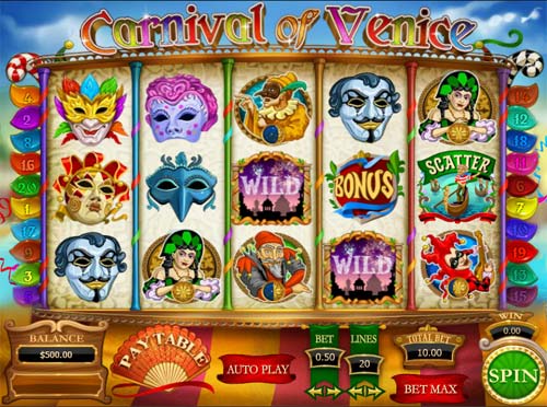 Carnival of Venice spelautomat