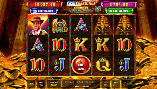 Cash Connection Golden Book Of Ra