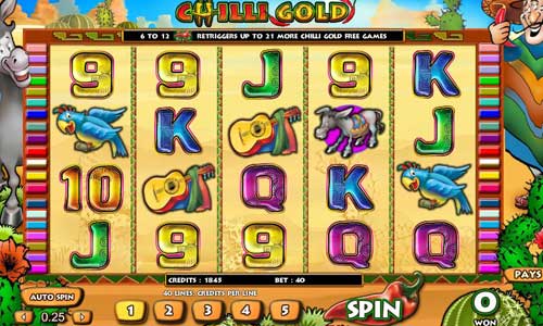 Chilli Gold spelautomat