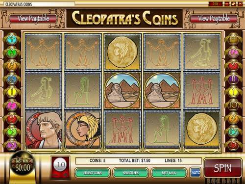 Cleopatras Coins spelautomat