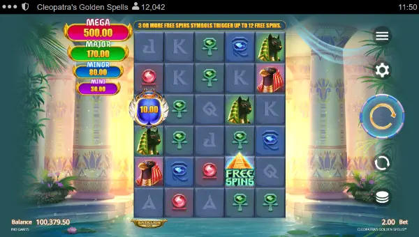 Cleopatras Golden Spells