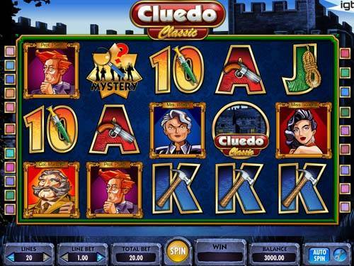Cluedo spelautomat
