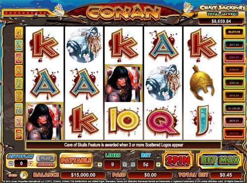 Conan the Barbarian spelautomat