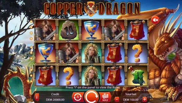 Copper Dragon spelautomat