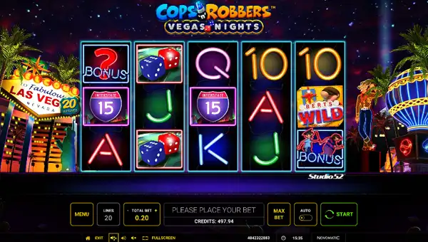 Cops N Robbers Vegas Nights