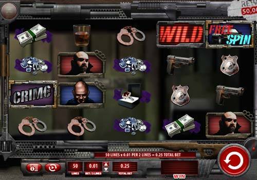 Crime Pays spelautomat