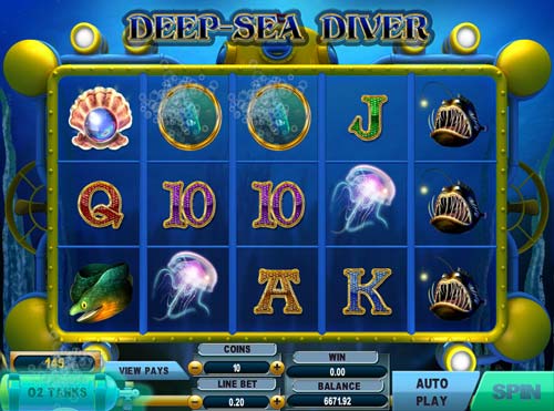 Deep Sea Diver spelautomat