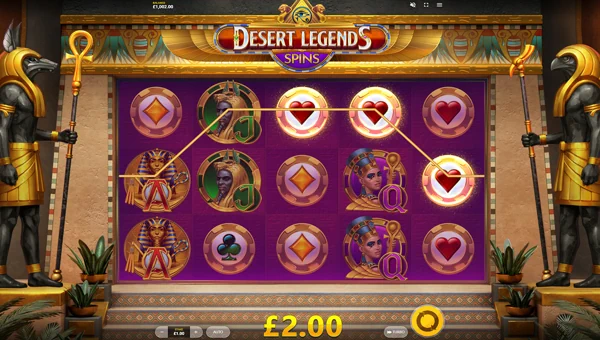Desert Legends Spins