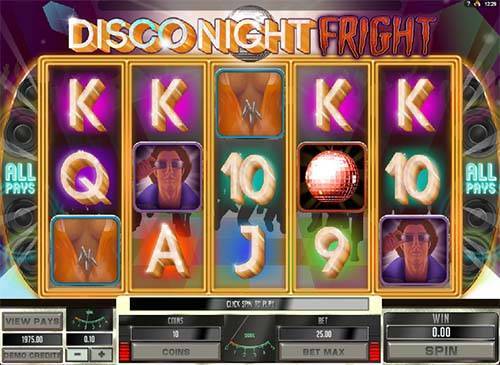 Disco Night Fright spelautomat