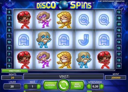 Disco Spins spelautomat