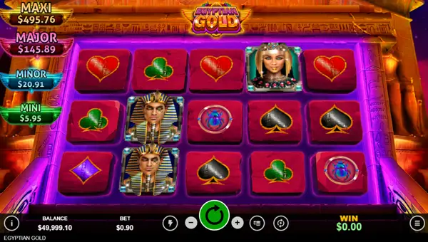 Egyptian Gold videoslot