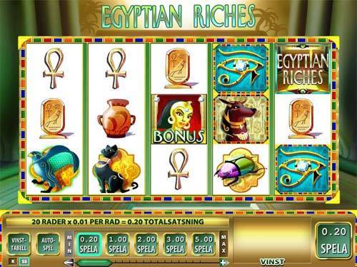 Egyptian Riches spelautomat