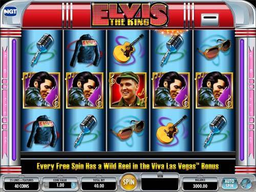 Elvis The King spelautomat