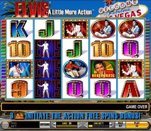 Elvis A Little More Action spelautomat