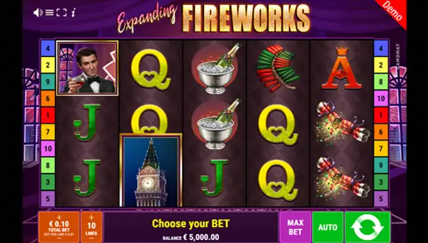 Expanding Fireworks