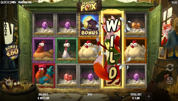 Feasting Fox