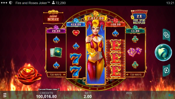 Fire and Roses Joker
