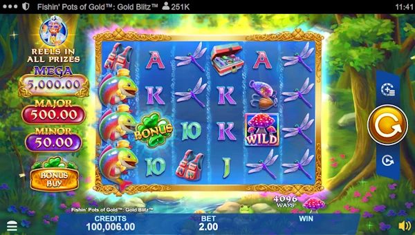 Fishin Pots of Gold Gold Blitz