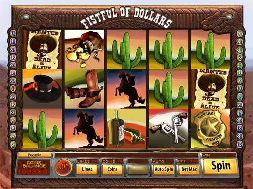 Fistful of Dollars spelautomat