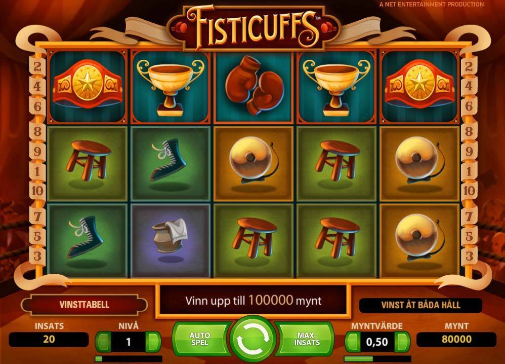 Fisticuffs spelautomat