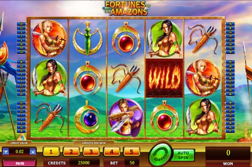 Fortunes of the Amazons spelautomat